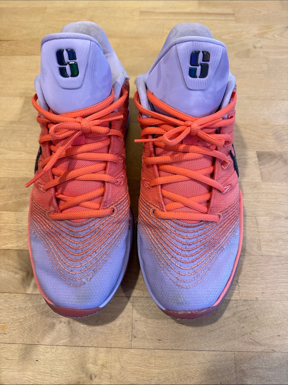 Purple & Coral Nike Sabrina 3 Basketball Shoes